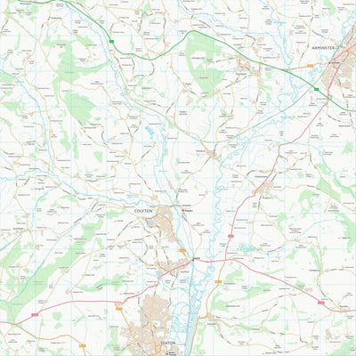 UK Topographic Maps East Devon District (SY29) digital map
