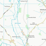 UK Topographic Maps East Devon District (SY29) digital map