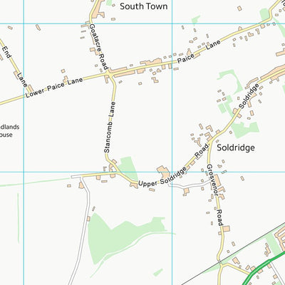 UK Topographic Maps East Hampshire District (SU63) digital map