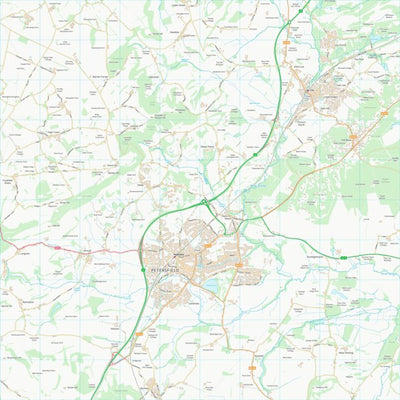 UK Topographic Maps East Hampshire District (SU72) digital map