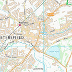 UK Topographic Maps East Hampshire District (SU72) digital map
