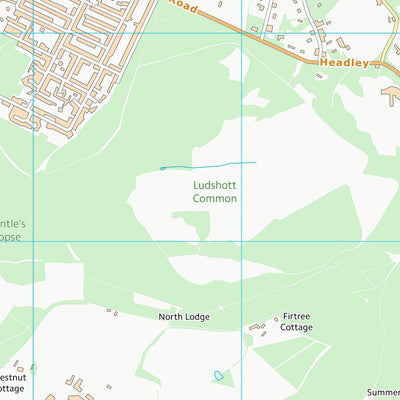 UK Topographic Maps East Hampshire District (SU83) digital map