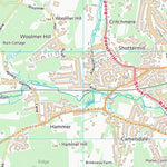 UK Topographic Maps East Hampshire District (SU83) digital map