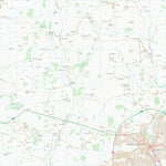 UK Topographic Maps East Hertfordshire District (TL42) digital map