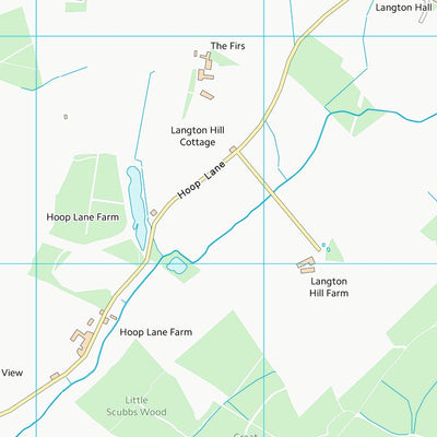 UK Topographic Maps East Lindsey District (TF17) digital map