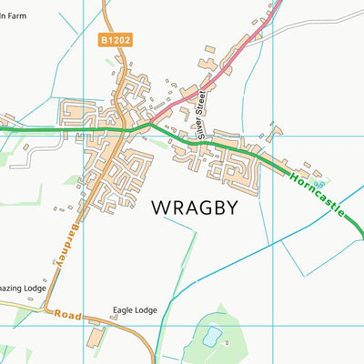 UK Topographic Maps East Lindsey District (TF17) digital map