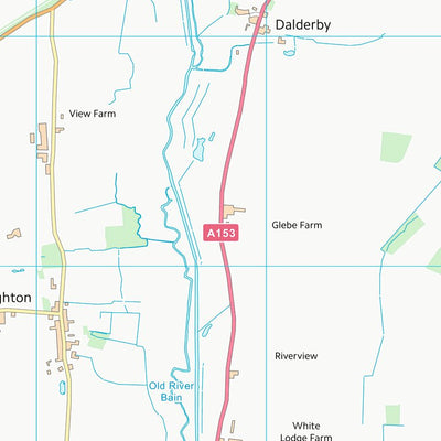 UK Topographic Maps East Lindsey District (TF26) digital map