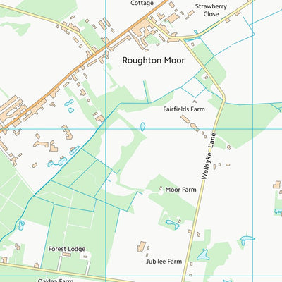 UK Topographic Maps East Lindsey District (TF26) digital map