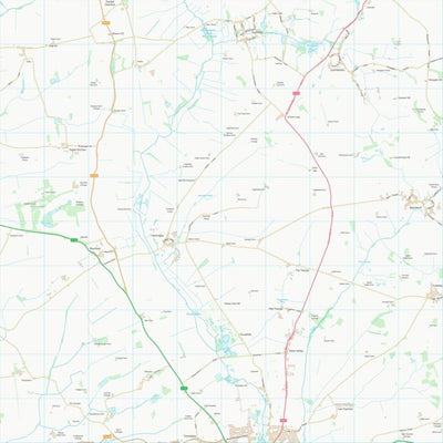 UK Topographic Maps East Lindsey District (TF27) digital map
