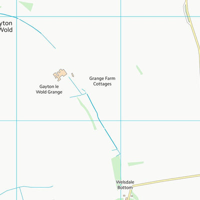 UK Topographic Maps East Lindsey District (TF28) digital map