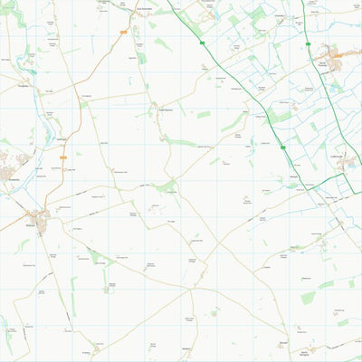 UK Topographic Maps East Lindsey District (TF29) digital map