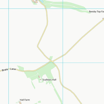 UK Topographic Maps East Lindsey District (TF29) digital map