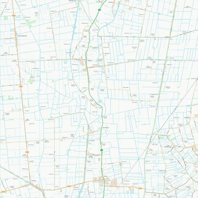 UK Topographic Maps East Lindsey District (TF35) digital map
