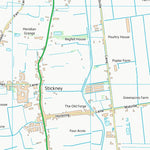 UK Topographic Maps East Lindsey District (TF35) digital map