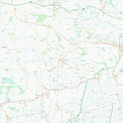 UK Topographic Maps East Lindsey District (TF36) digital map