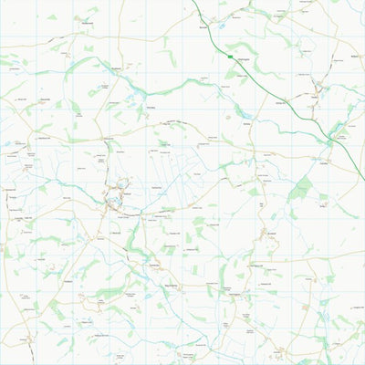 UK Topographic Maps East Lindsey District (TF37) digital map