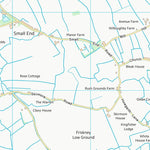 UK Topographic Maps East Lindsey District (TF45) digital map