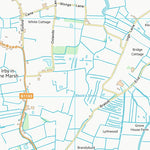 UK Topographic Maps East Lindsey District (TF46) digital map
