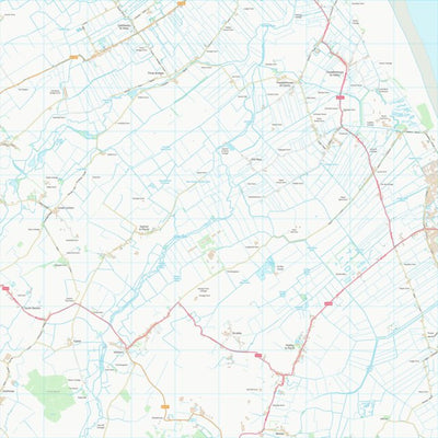 UK Topographic Maps East Lindsey District (TF48) digital map