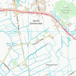 UK Topographic Maps East Lindsey District (TF49) digital map