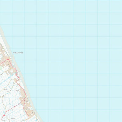 UK Topographic Maps East Lindsey District (TF58) digital map