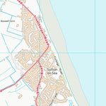 UK Topographic Maps East Lindsey District (TF58) digital map