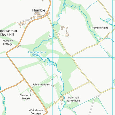 UK Topographic Maps East Lothian (NT46) digital map
