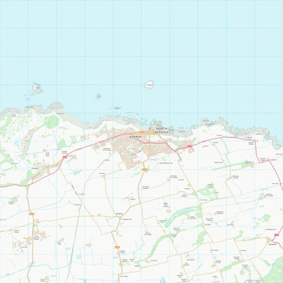 UK Topographic Maps East Lothian (NT58) digital map