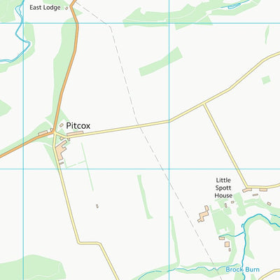 UK Topographic Maps East Lothian (NT67) digital map