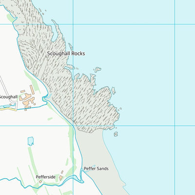 UK Topographic Maps East Lothian (NT68) digital map