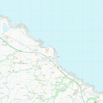 UK Topographic Maps East Lothian (NT77) digital map