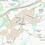 UK Topographic Maps East Renfrewshire (NS45) digital map