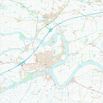 UK Topographic Maps East Riding of Yorkshire (SE72) digital map