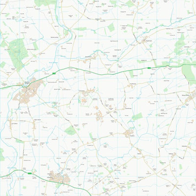 UK Topographic Maps East Riding of Yorkshire (SE75) digital map
