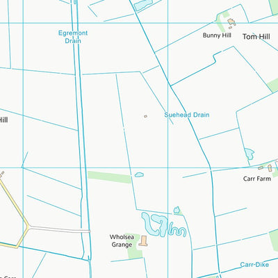 UK Topographic Maps East Riding of Yorkshire (SE83) digital map