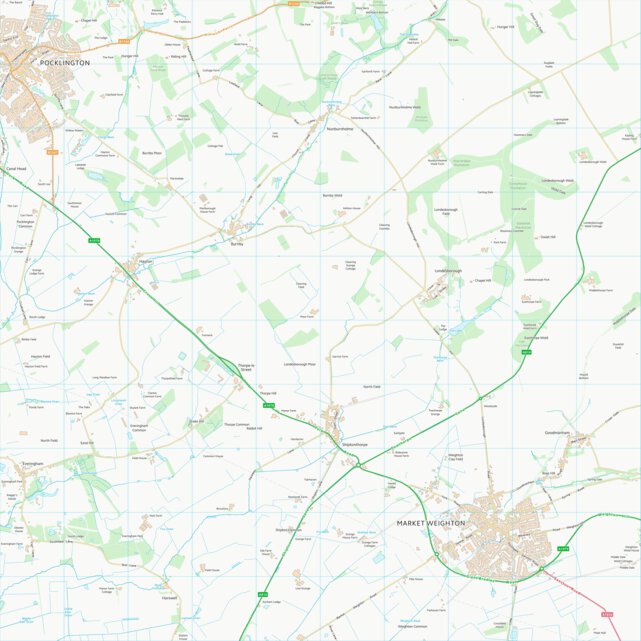 East Riding of Yorkshire (SE84) Map by UK Topographic Maps | Avenza Maps