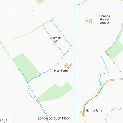 UK Topographic Maps East Riding of Yorkshire (SE84) digital map
