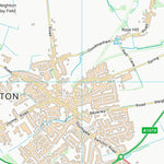 UK Topographic Maps East Riding of Yorkshire (SE84) digital map