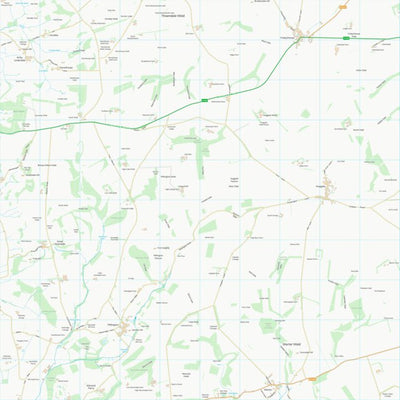 UK Topographic Maps East Riding of Yorkshire (SE85) digital map
