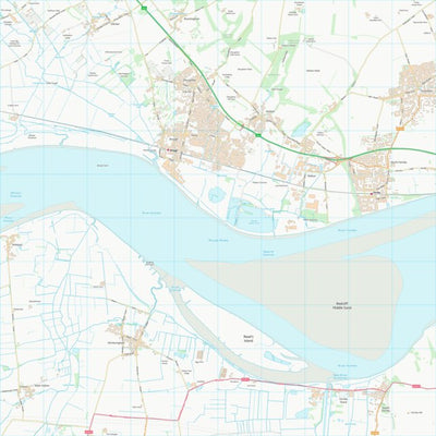 UK Topographic Maps East Riding of Yorkshire (SE92) digital map