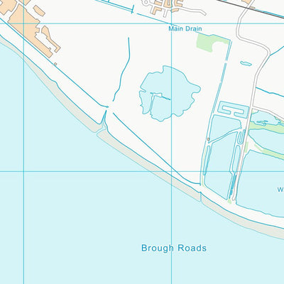 UK Topographic Maps East Riding of Yorkshire (SE92) digital map