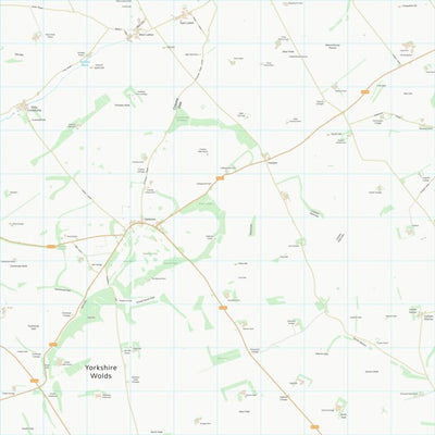 UK Topographic Maps East Riding of Yorkshire (SE96) digital map