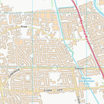 UK Topographic Maps East Riding of Yorkshire (TA03) digital map