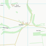 UK Topographic Maps East Riding of Yorkshire (TA07) digital map