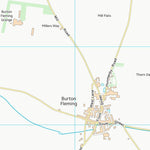 UK Topographic Maps East Riding of Yorkshire (TA07) digital map