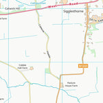 UK Topographic Maps East Riding of Yorkshire (TA14) digital map
