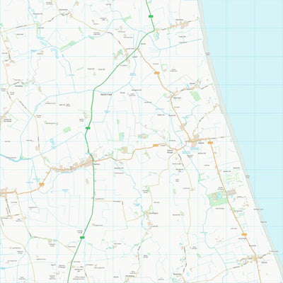UK Topographic Maps East Riding of Yorkshire (TA15) digital map
