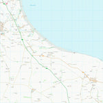 UK Topographic Maps East Riding of Yorkshire (TA17) digital map