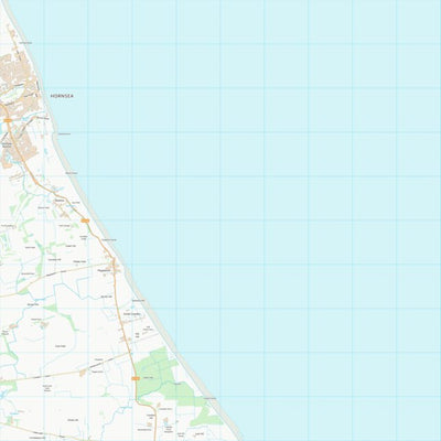UK Topographic Maps East Riding of Yorkshire (TA24) digital map
