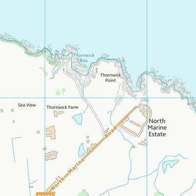 UK Topographic Maps East Riding of Yorkshire (TA27) digital map